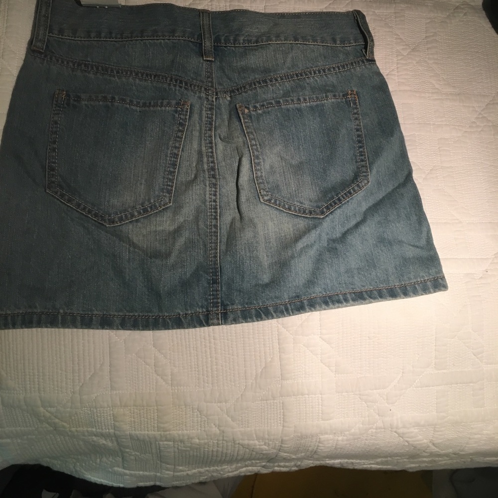 Denim Mini Skirt - Picture 3 of 5